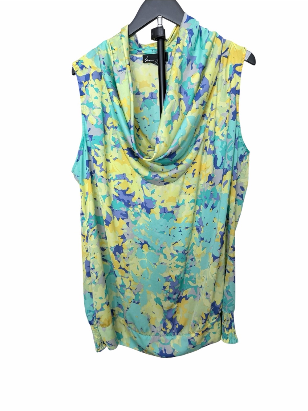 Lane Bryant Sleeveless Cowl Neck Blouse
